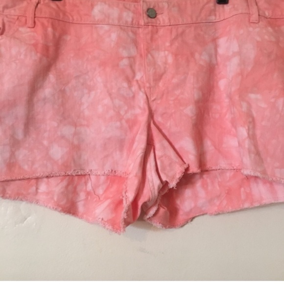 Old navy shorts pink tie dye size 22 - Picture 3 of 6